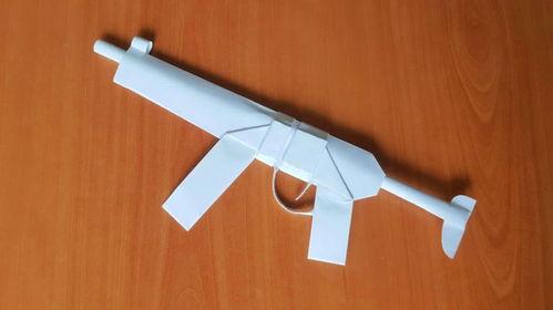 纸折枪视频,创意折纸艺术与趣味互动结合